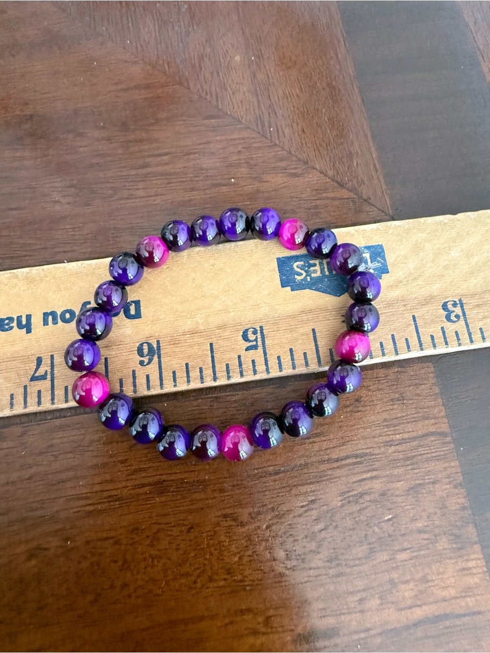 New no tag crystal beads stretchy bracelet